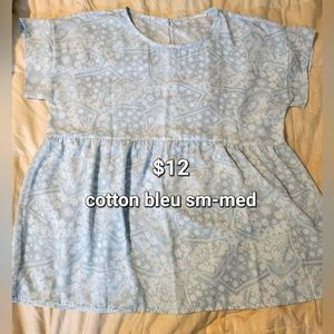 Patterned Maternity Blouse